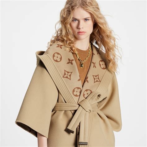 louis vuitton signature hooded robe